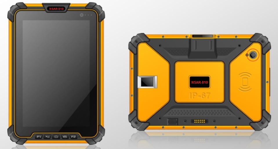NSAR-810 Active RFID Android Rugged Tablet