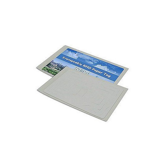 N821 Tamper proof UHF GEN 2 RFID Paper Material Tag