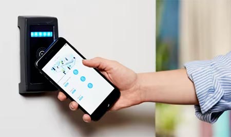 cell phone read RFID